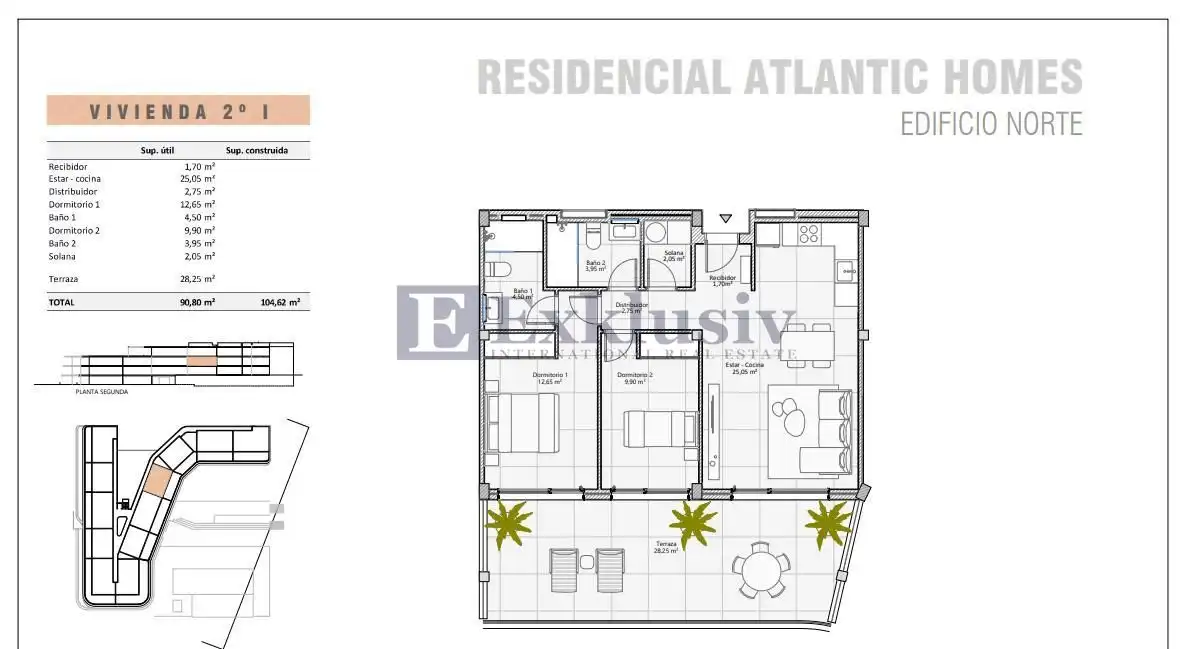 Piso con ascensor en venta en Costa Adeje, imagen 2