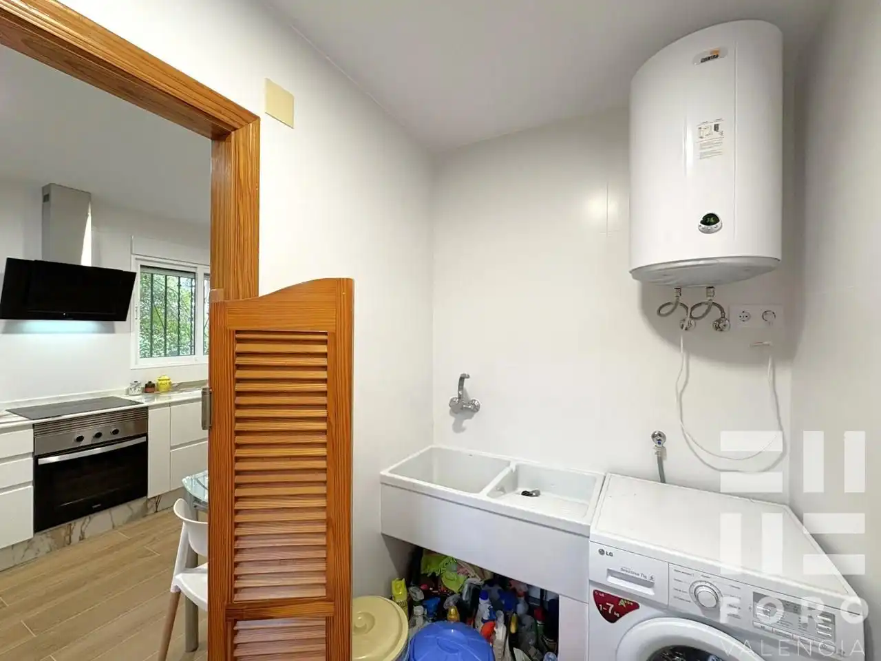 Baño de Casa o chalet en venta en Alberic con Aire acondicionado, Jardín privado y Terraza