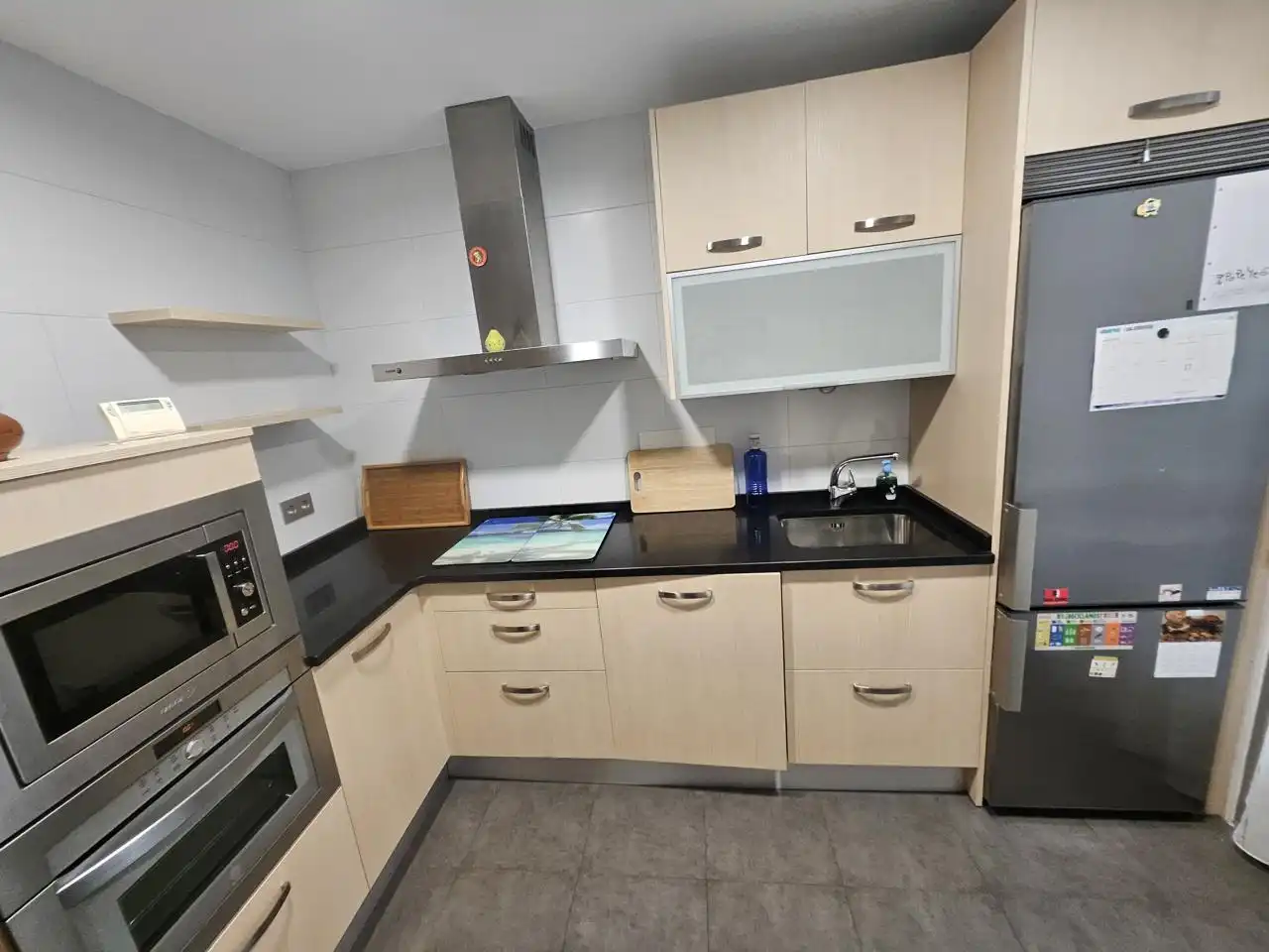 Cocina de Piso en venta en Burlada / Burlata con Calefacción, Parquet y Balcón