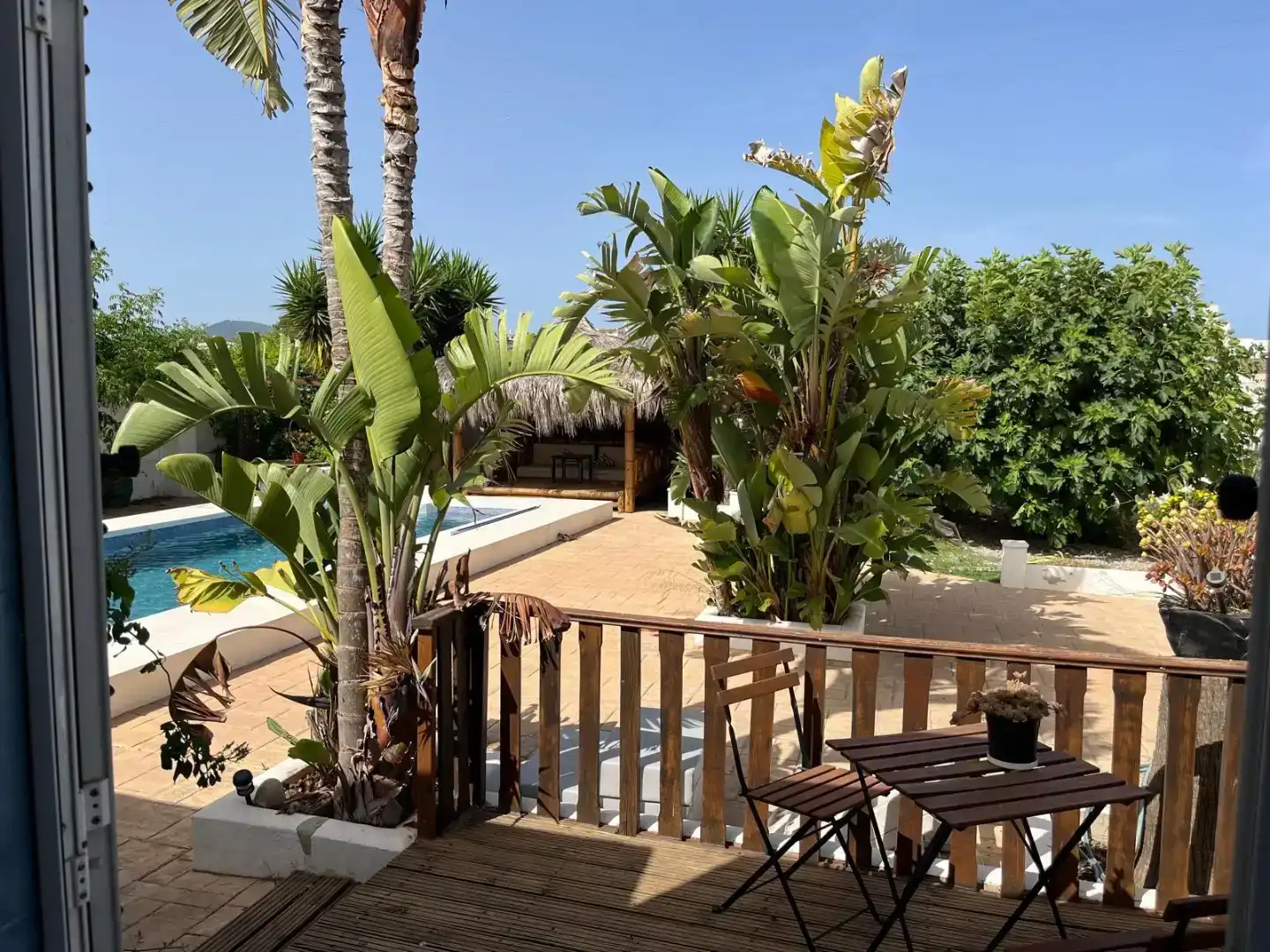 Terrassa de Casa o xalet en venda en Sant Antoni de Portmany amb Aire condicionat i Piscina