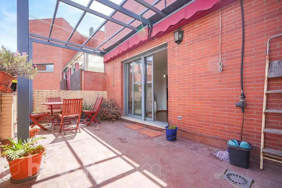Terrace of Flat for sale in Madrid  with Air Conditioner, Heating and Private garden