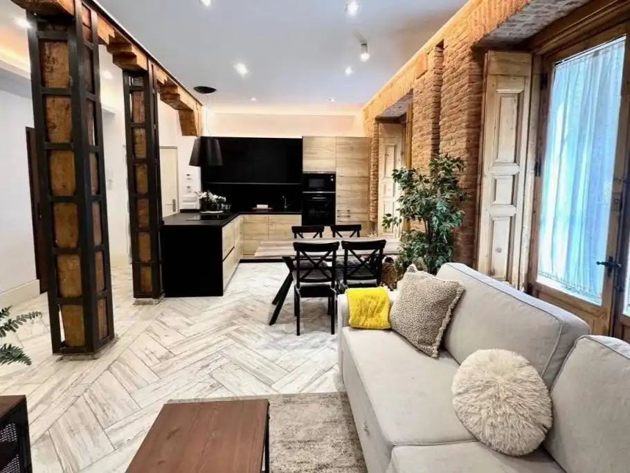 Sala de estar de Casa o chalet en venta en Moratalaz