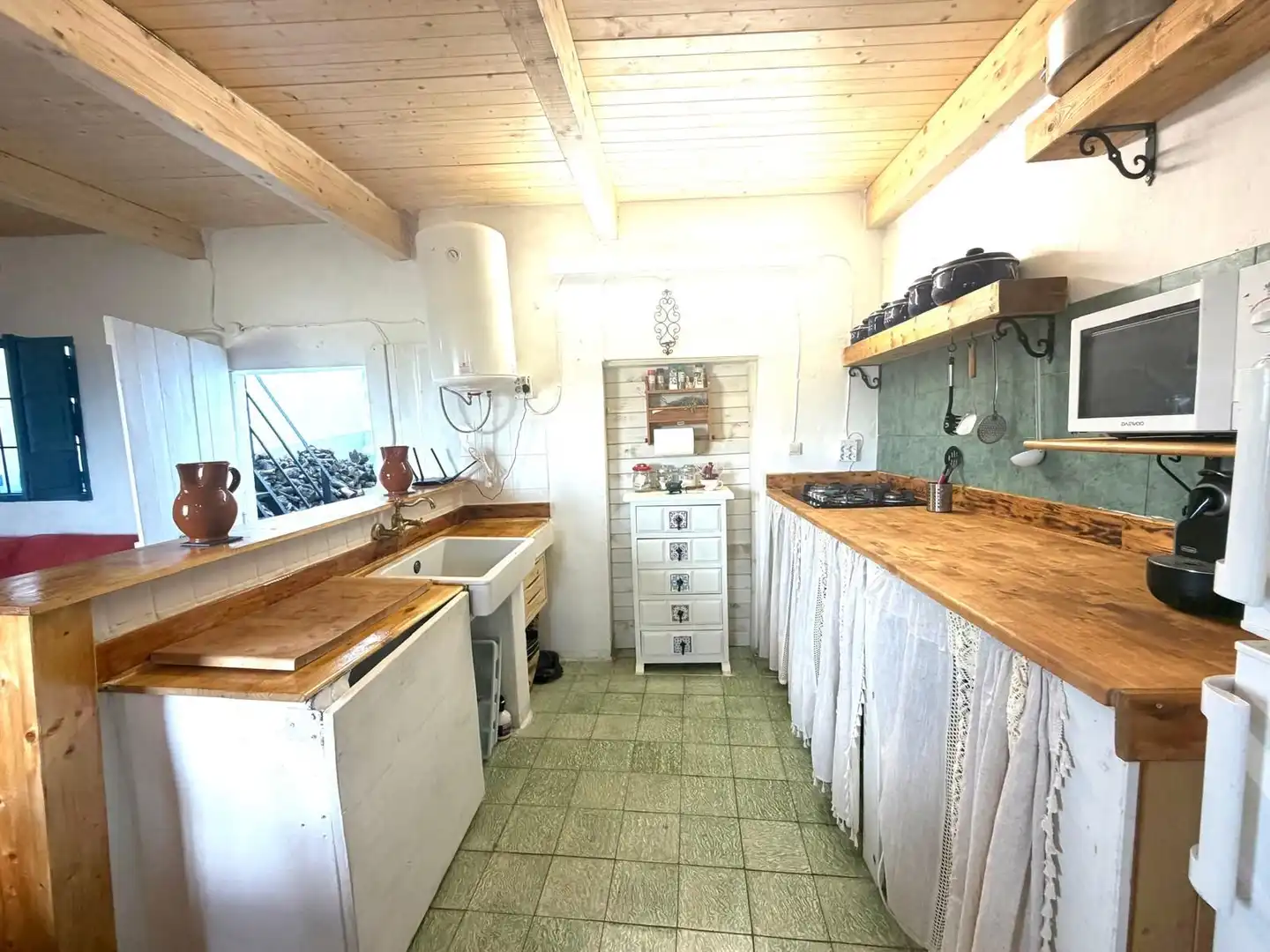 Kitchen of Houses for sale in Iznájar  with Terrace and Furnished