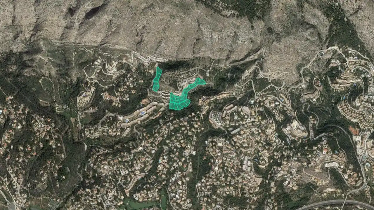 Rural land for sale in C/ Media, Urb Sierra de Altea II