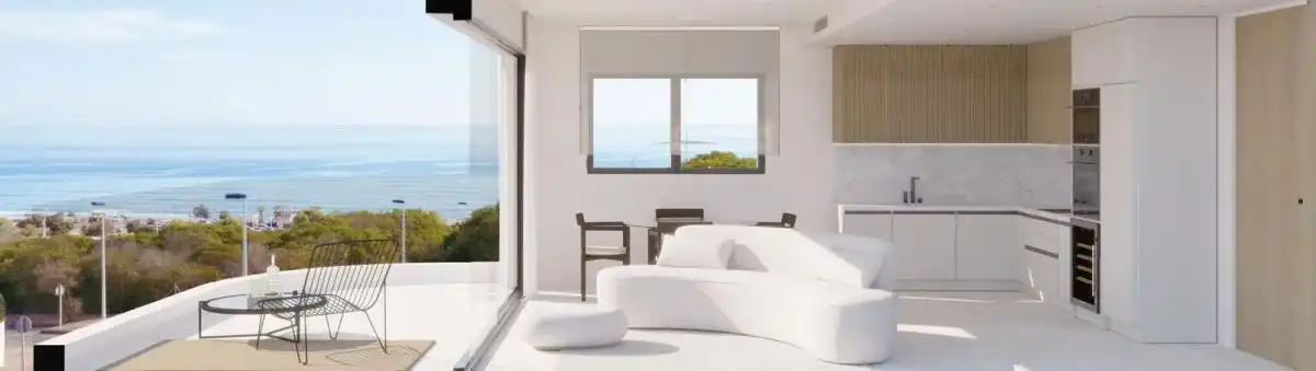 Living room of Attic for sale in Torrevieja  with Private garden, Terrace and Swimming Pool
