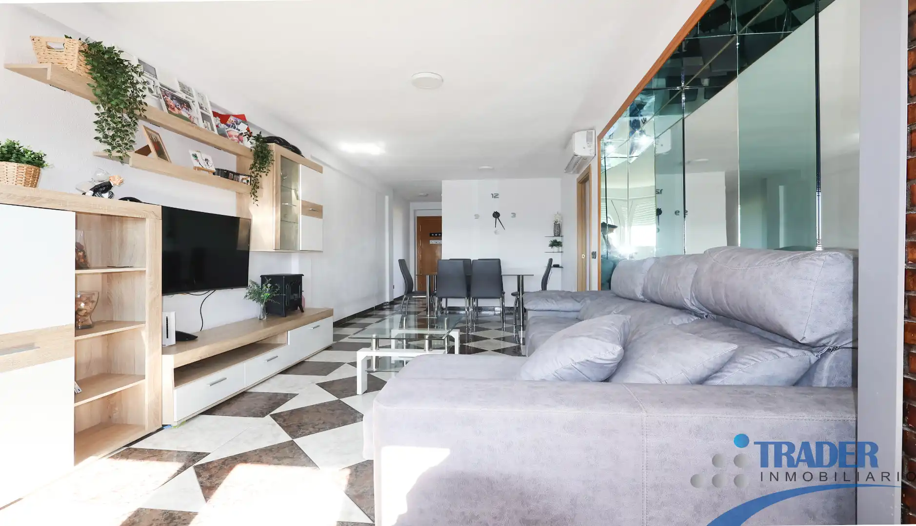 Sala de estar de Piso en venta en Fuenlabrada con Jardín privado, Terraza y Balcón