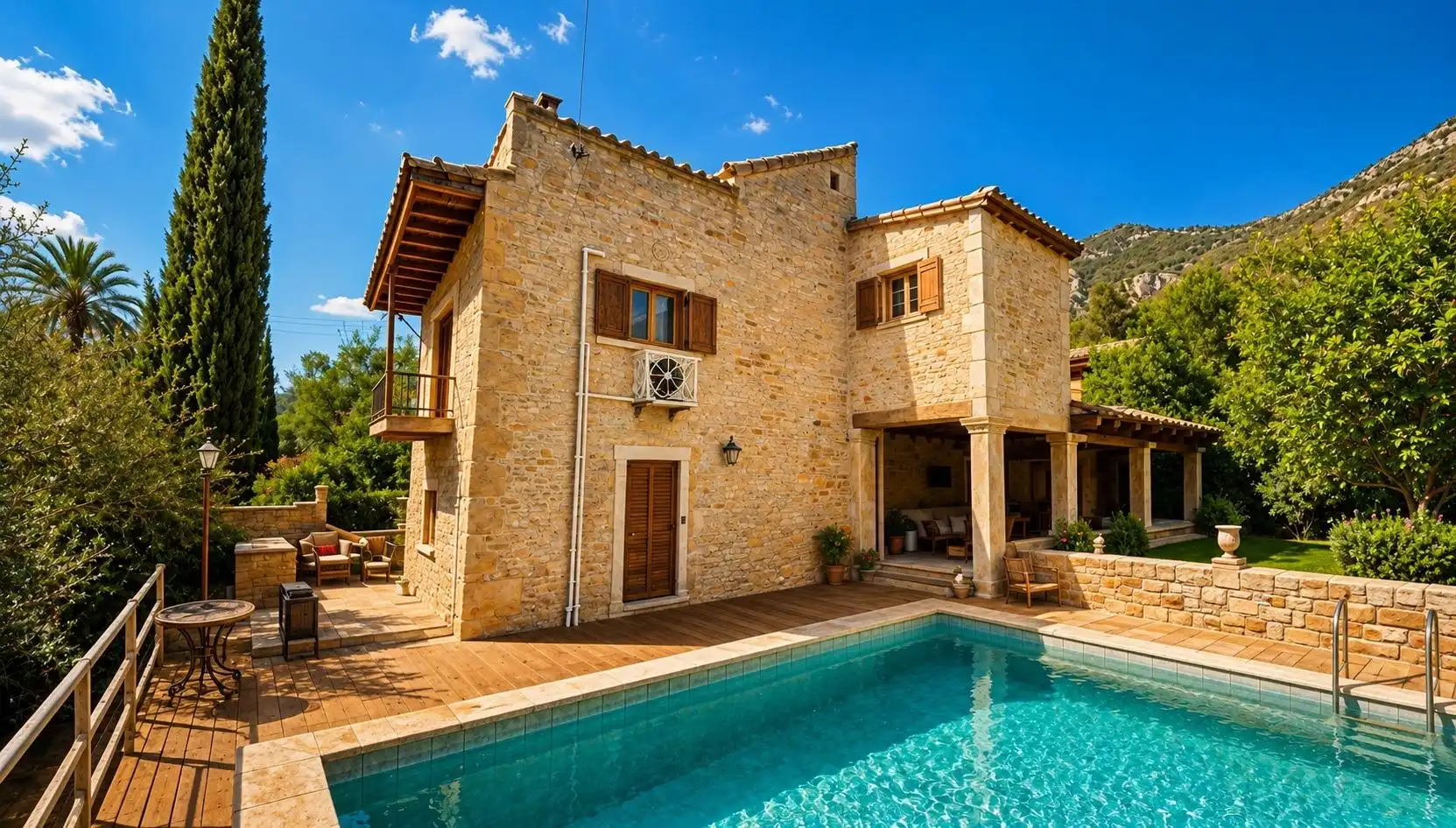 Exterior view of Houses for sale in Selva  with Air Conditioner, Private garden and Terrace
