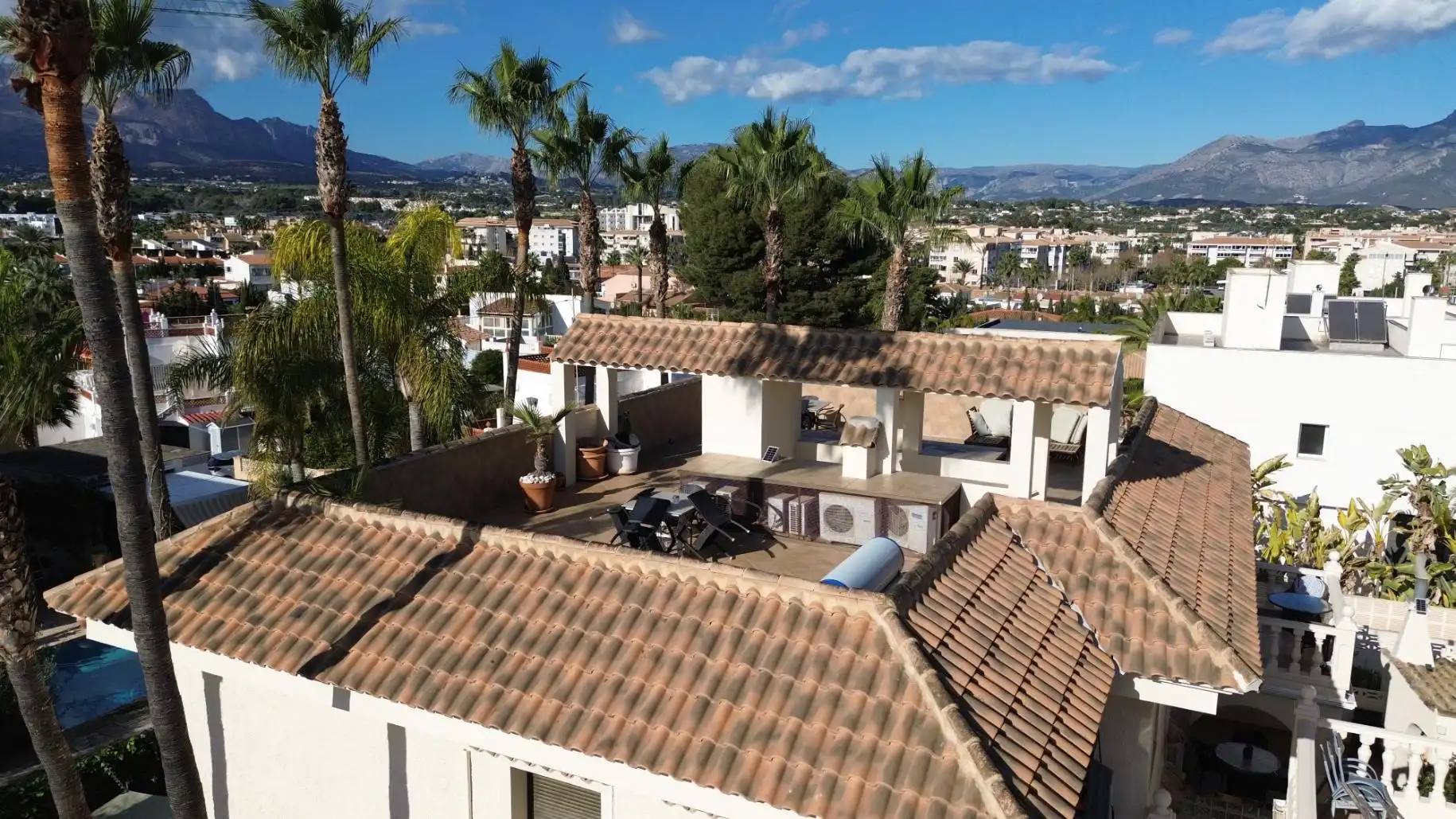 Terrassa de Casa o xalet en venda en L'Alfàs del Pi amb Aire condicionat, Calefacció i Jardí privat