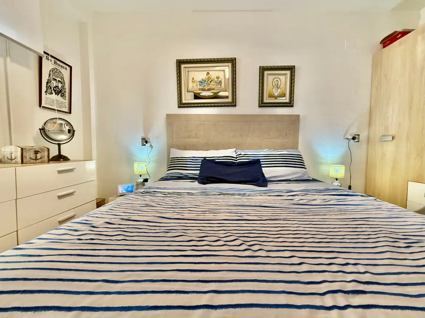 Bedroom of Houses for sale in Los Alcázares  with Air Conditioner, Private garden and Terrace