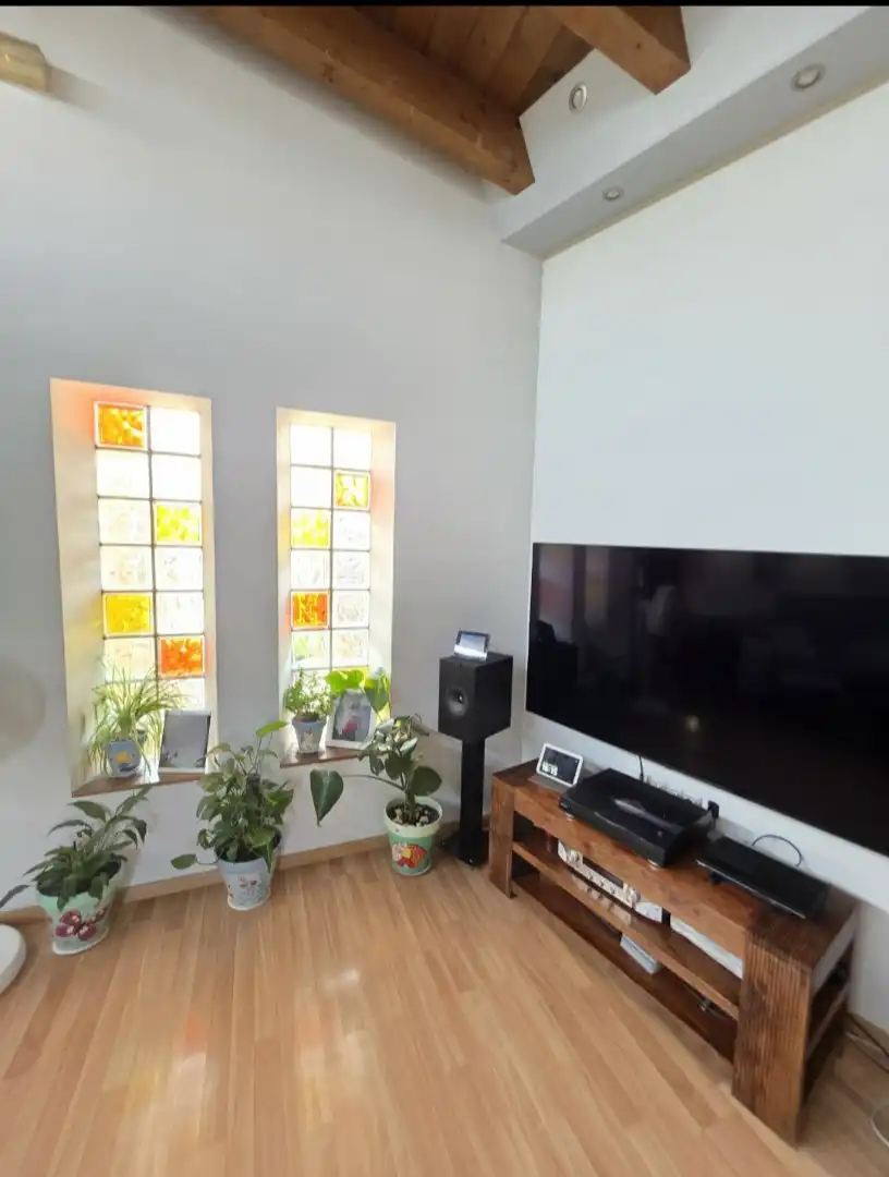 Sala de estar de Casa o chalet en venta en Sant Fost de Campsentelles con Aire acondicionado, Calefacción y Jardín privado