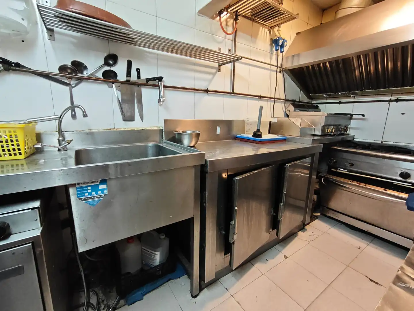 Cocina de Local de alquiler en Madrid con Aire acondicionado, Calefacción y Amueblado