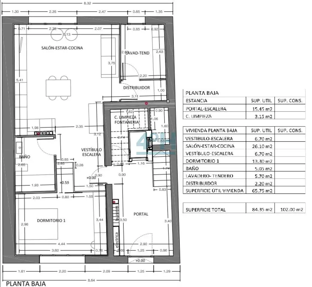 Apartament en venda en Ourense Capital  amb Calefacció i Terrassa