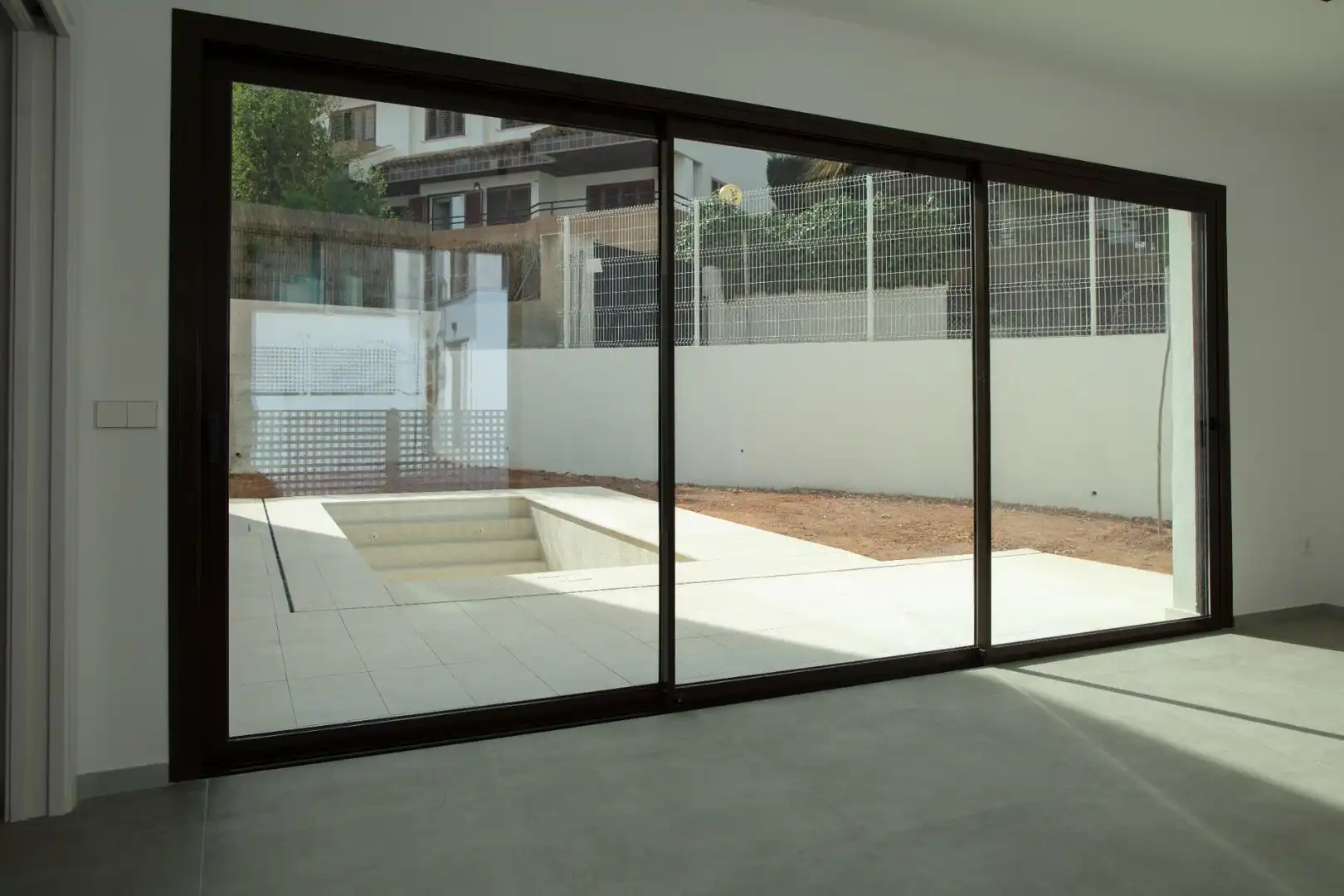 Terraza de Casa adosada de alquiler en Rocafort con Aire acondicionado, Calefacción y Jardín privado