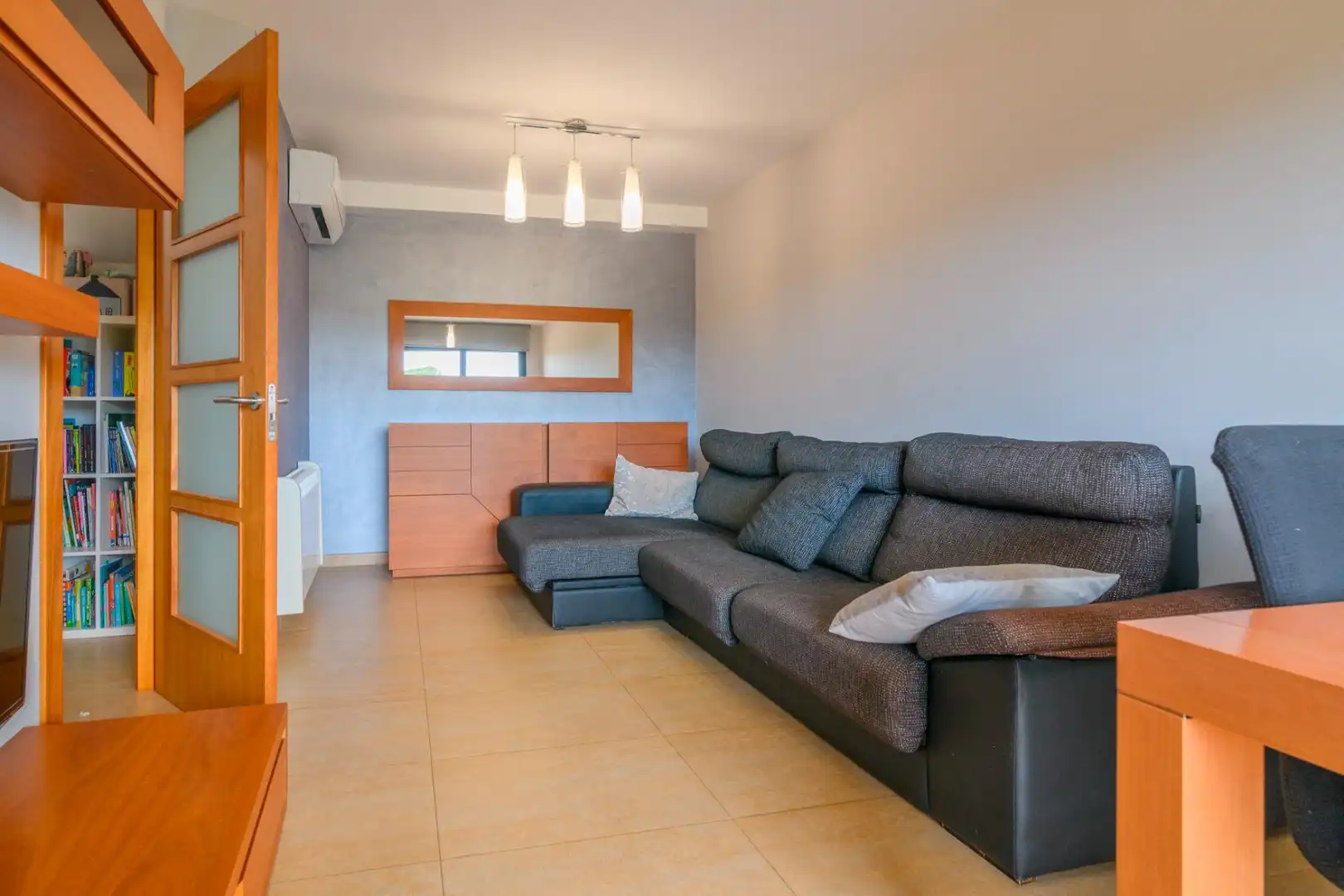 Sala de estar de Dúplex en venta en Manresa con Aire acondicionado, Calefacción y Terraza