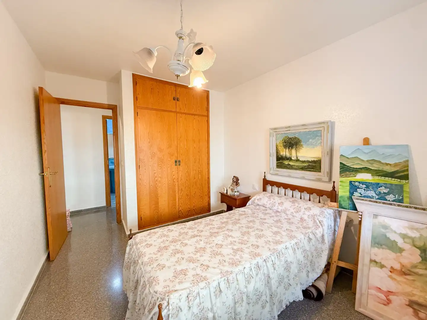 Schlafzimmer von Wohnung zum Verkauf in Águilas mit Terrasse, Möbliert und Ofen