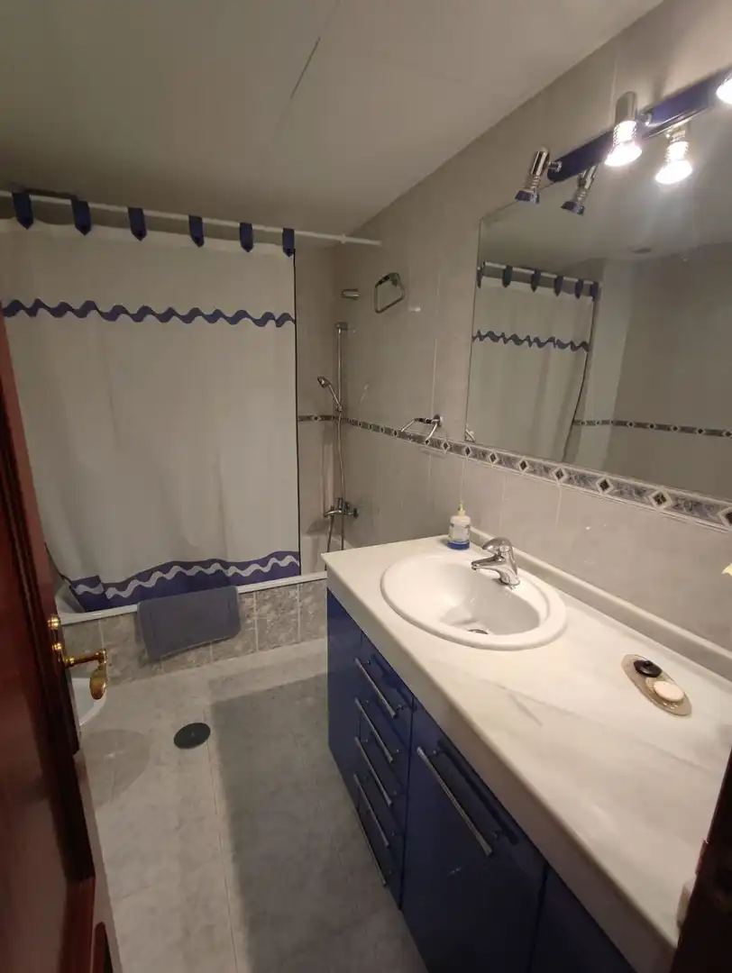 Baño de Piso de alquiler en Sevilla con Aire acondicionado, Calefacción y Horno