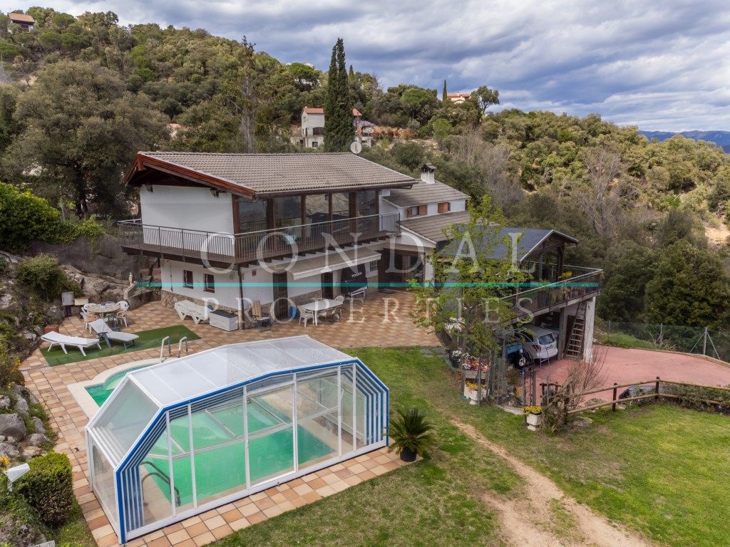 Vista exterior de Casa o xalet en venda en Arbúcies