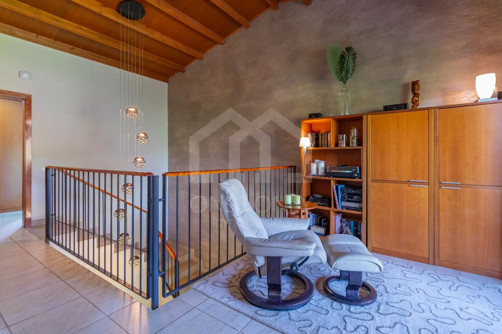 Wohnzimmer von Haus oder Chalet zur Miete in Mont-roig del Camp mit Klimaanlage, Heizung und Privatgarten