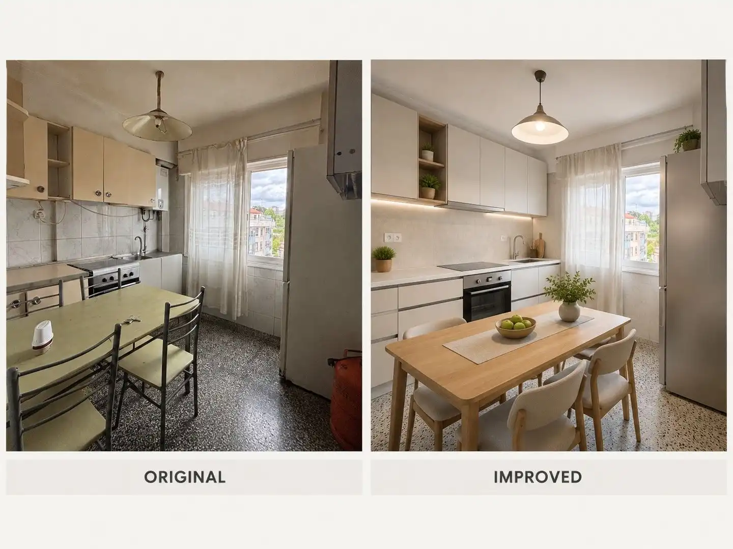 Küche von Wohnung zum Verkauf in Vigo  mit Möbliert
