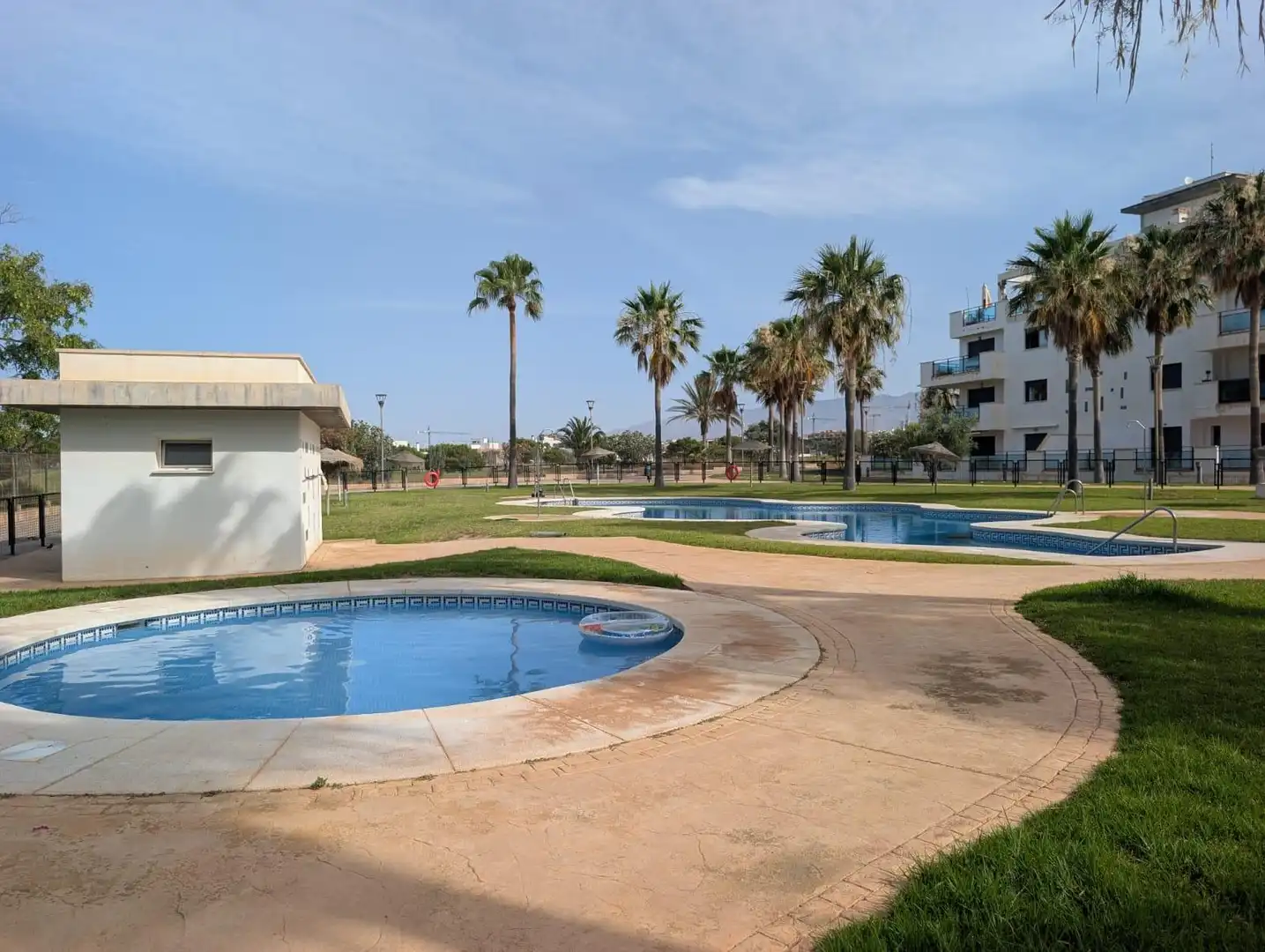 Swimming pool of Flat for sale in Almería  with Community pool