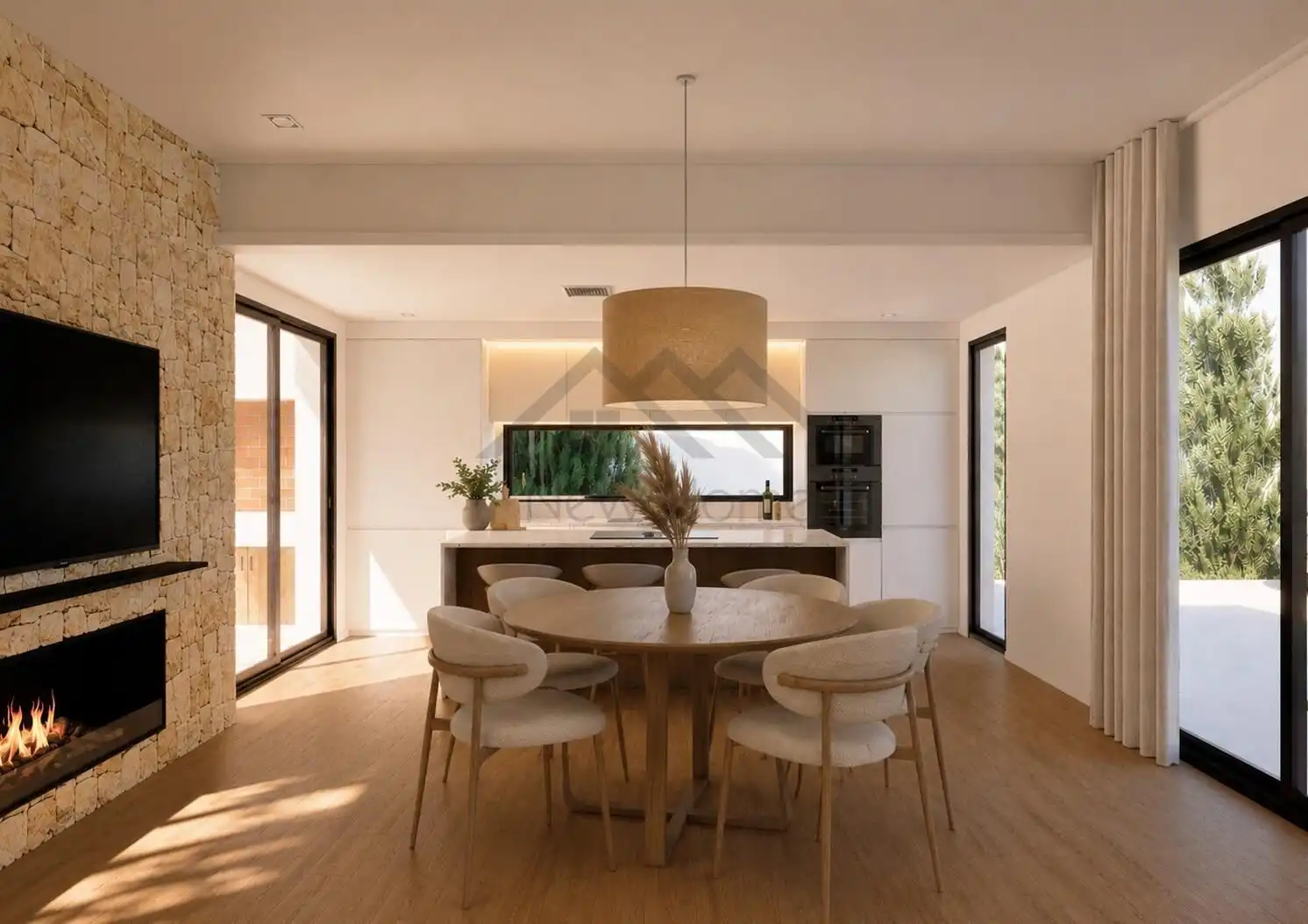 Dining room of Houses for sale in L'Eliana  with Private garden, Terrace and Swimming Pool