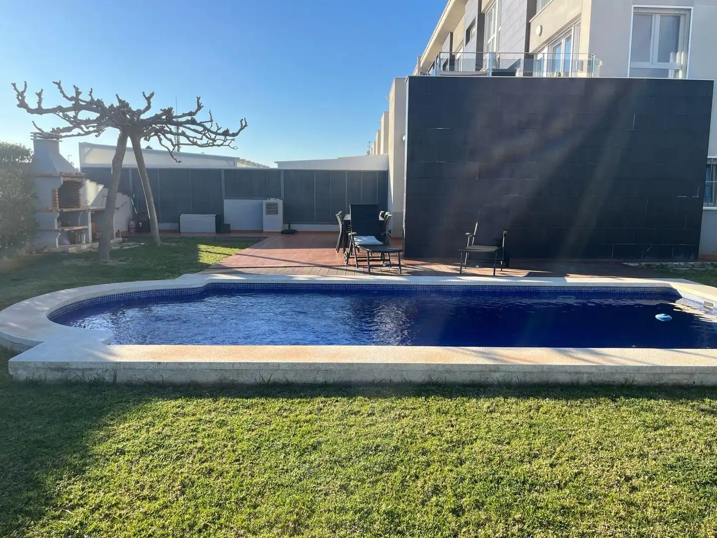 Swimming pool of Detached homes for sale in Vinaròs  with Heating, Terrace and Swimming Pool