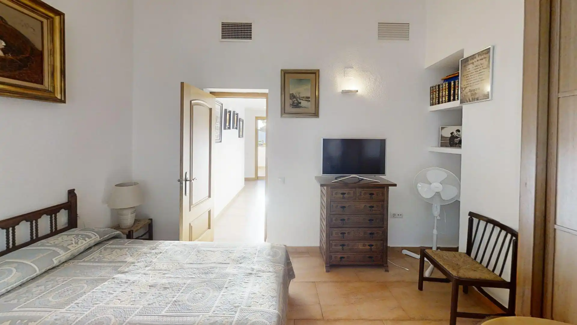 Dormitori de Casa o xalet en venda en L'Eliana amb Aire condicionat, Calefacció i Jardí privat