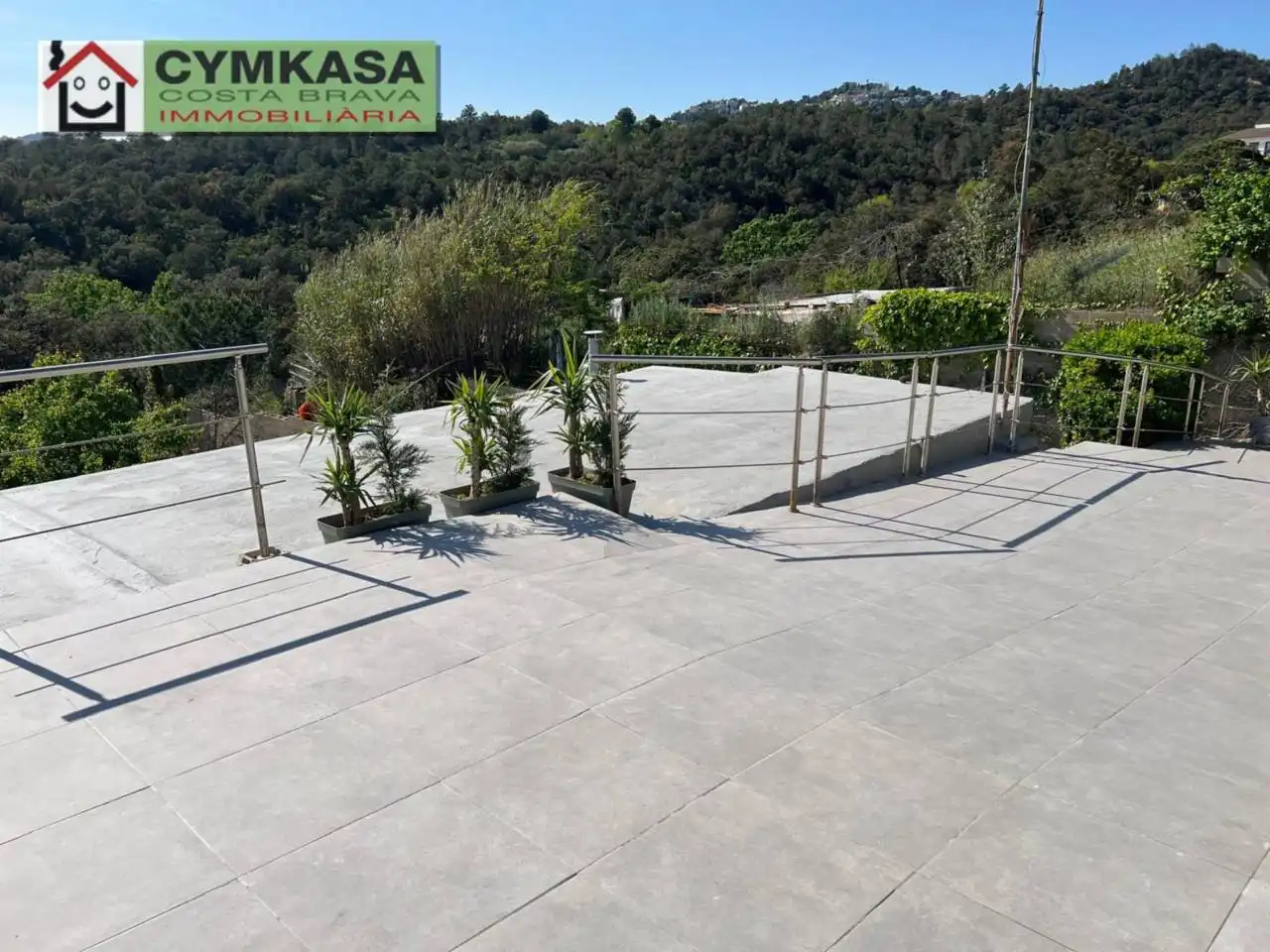 Terraza de Casa o chalet en venta en Lloret de Mar con Jardín privado, Terraza y Piscina