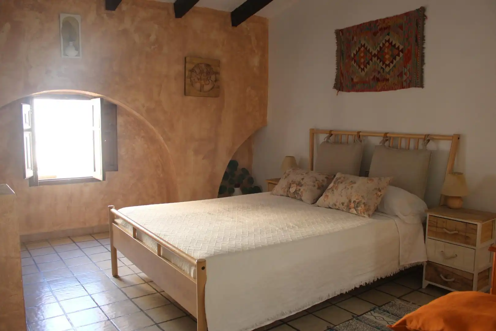 Habitación de Casa o chalet de alquiler en Oliva con Aire acondicionado, Terraza y Amueblado