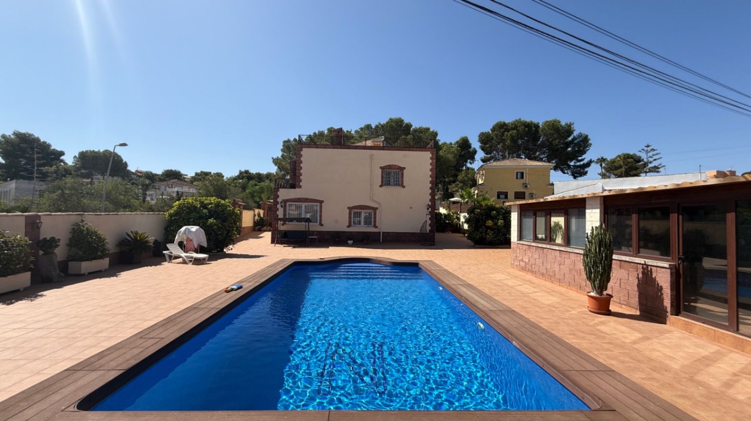 Swimming pool of House or chalet for sale in Torrevieja  with Air Conditioner, Private garden and Terrace
