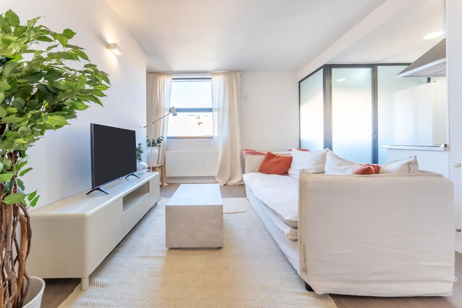 Sala de estar de Piso en venta en Villa de Vallecas