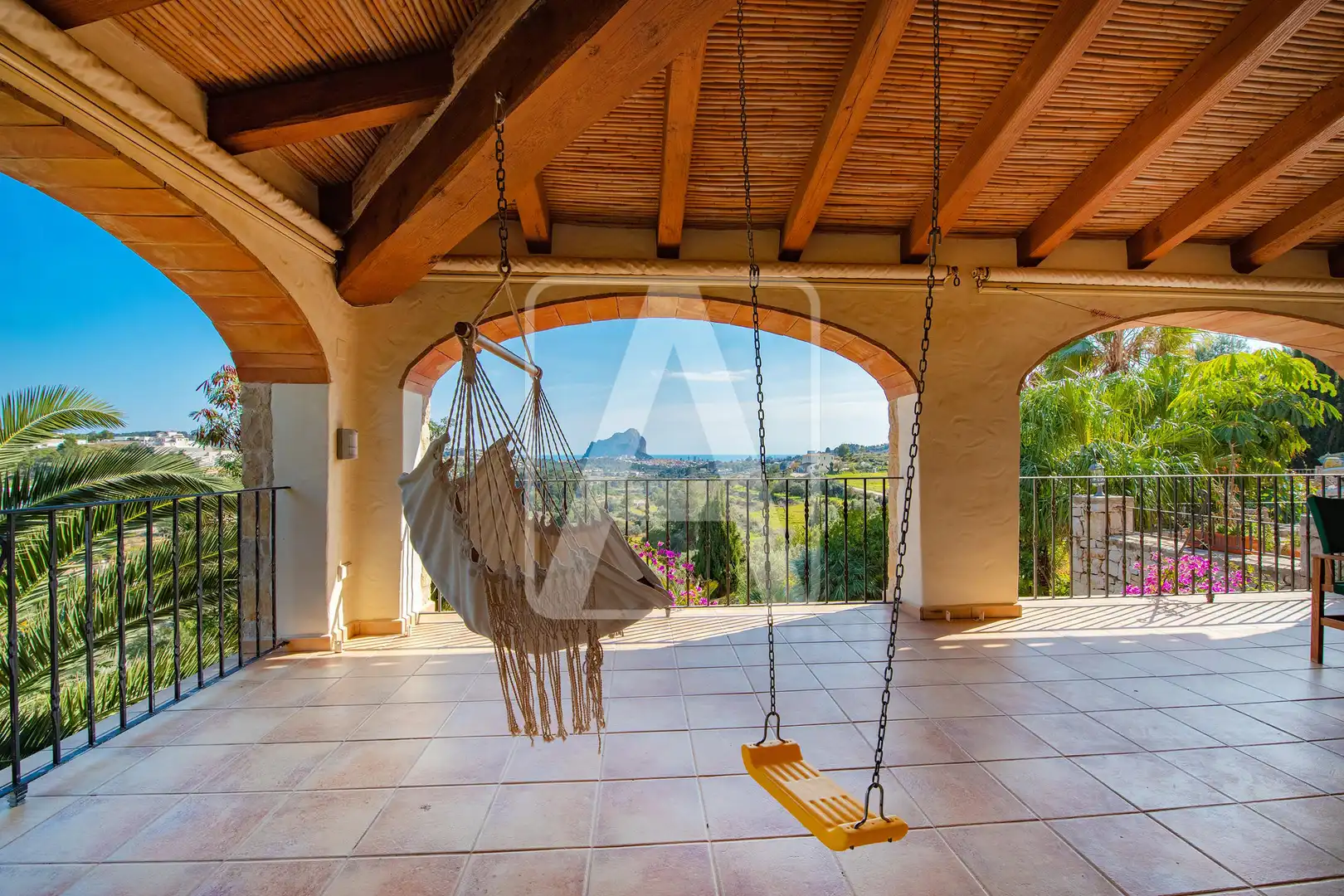 Terraza de Finca rústica en venta en Benissa con Calefacción, Jardín privado y Terraza