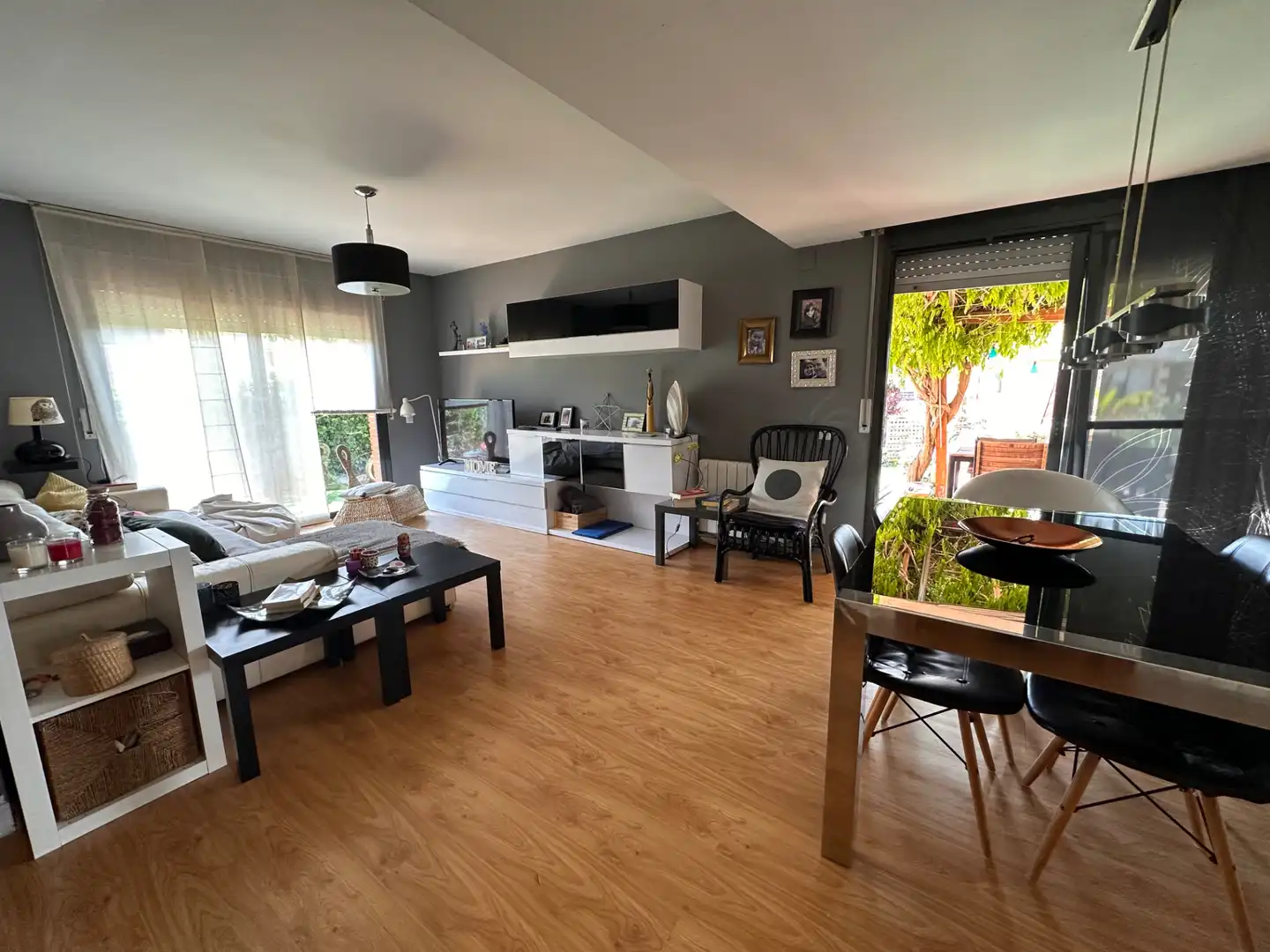 Wohnzimmer von Haus oder Chalet zum Verkauf in Els Pallaresos mit Klimaanlage, Heizung und Privatgarten