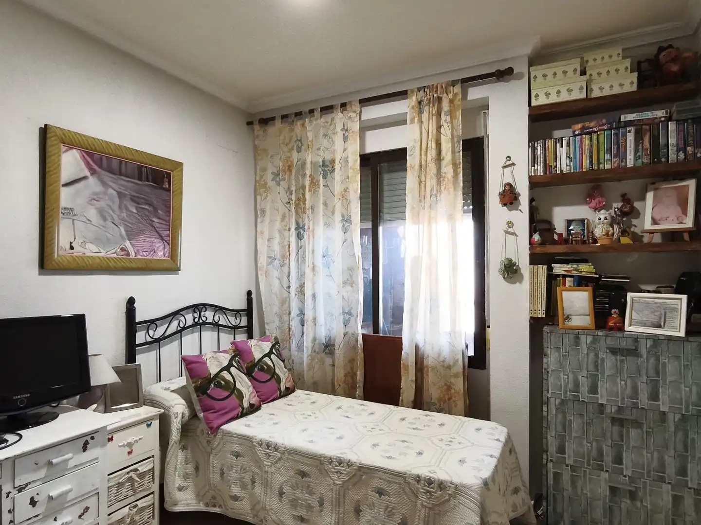 Bedroom of Flat for sale in Alcoy / Alcoi  with Air Conditioner
