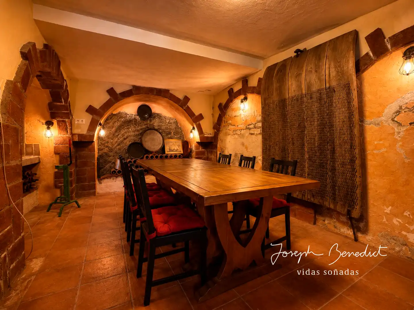 Dining room of Houses for sale in Torrelles de Llobregat  with Air Conditioner, Heating and Private garden