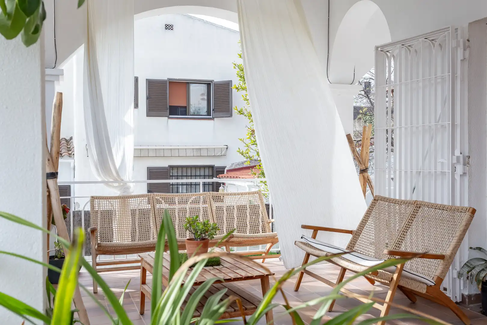 Terrassa de Casa o xalet en venda en Cunit amb Aire condicionat, Calefacció i Jardí privat