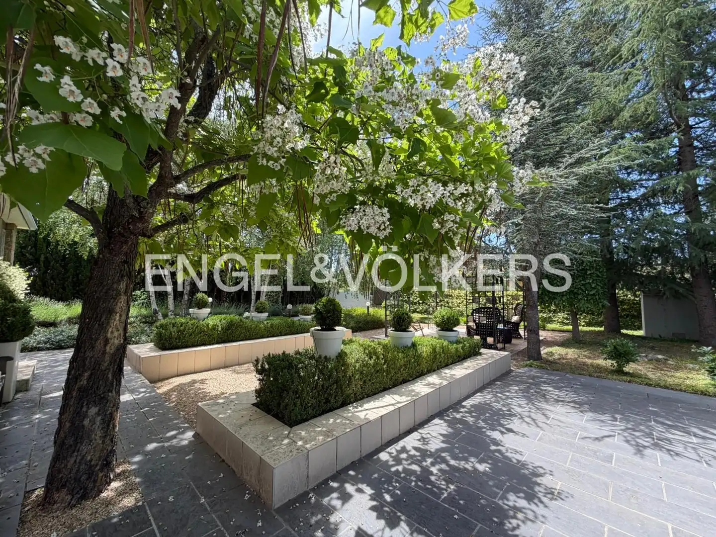 Terraza de Casa o chalet de alquiler en Soto del Real con Aire acondicionado, Calefacción y Jardín privado