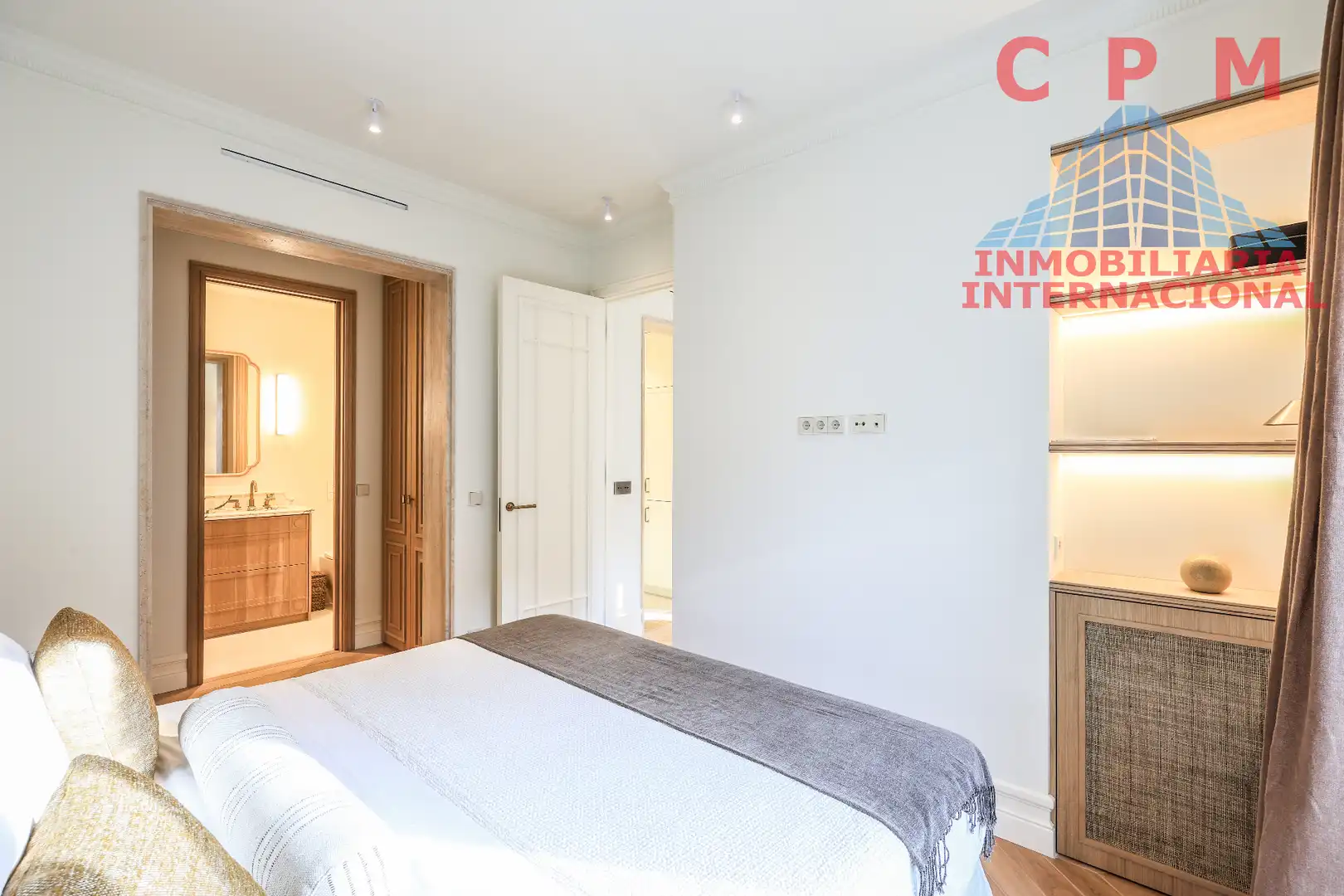 Bedroom of Flat for sale in Barrio de Salamanca