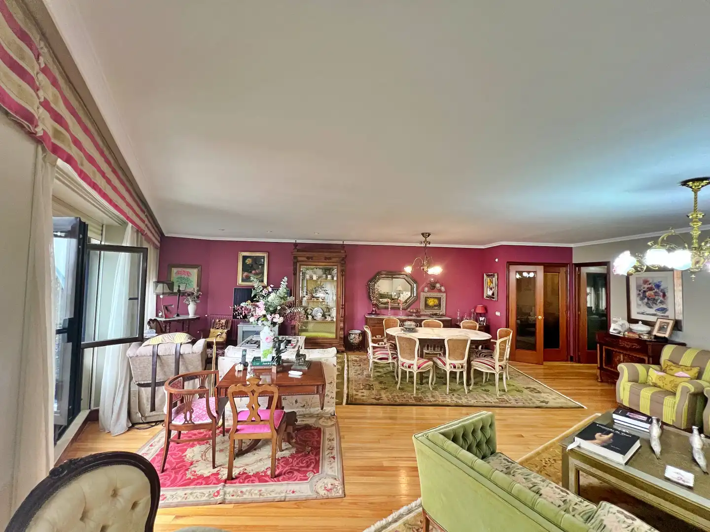 Esszimmer von Wohnung zum Verkauf in Lugo mit Heizung, Parkett und Möbliert