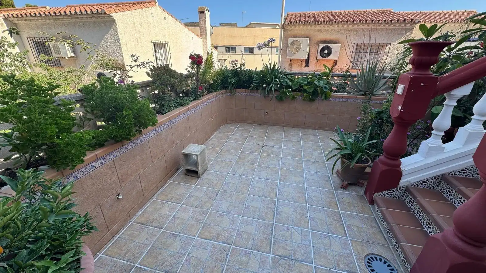 Terrassa de Casa adosada en venda en Rincón de la Victoria amb Aire condicionat, Terrassa i Traster