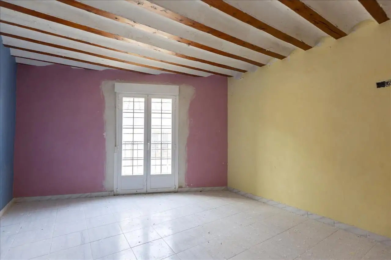 Sala d'estar de Casa adosada en venda en Estremera amb Terrassa i Traster