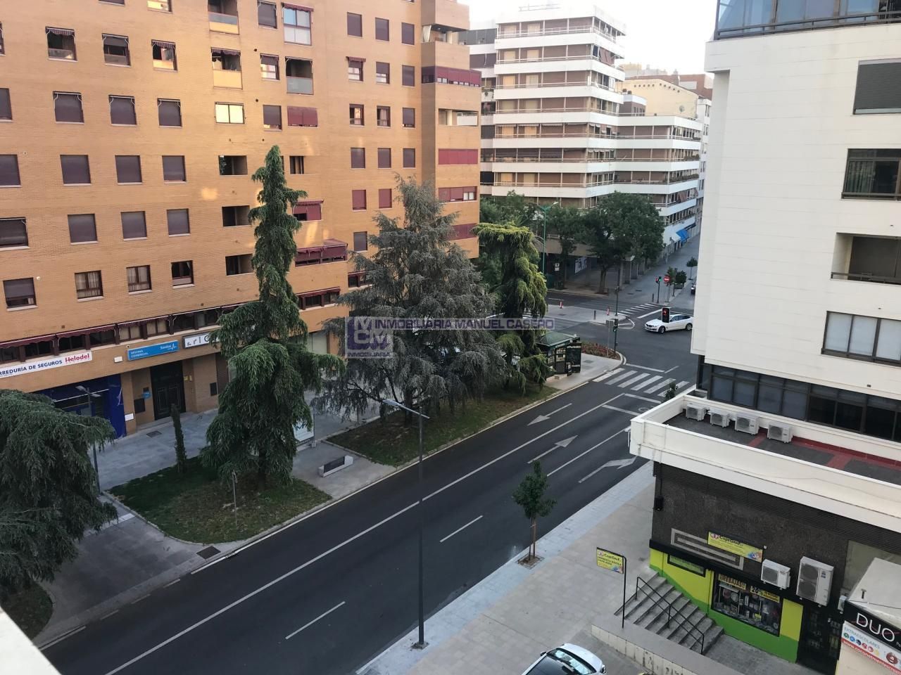 Exterior view of Flat to rent in Cáceres Capital  with Air Conditioner, Heating and Parquet flooring