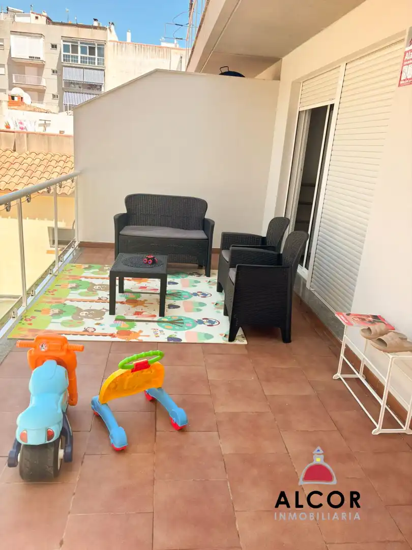 Terrace of Flat for sale in Benicarló  with Air Conditioner, Parquet flooring and Terrace