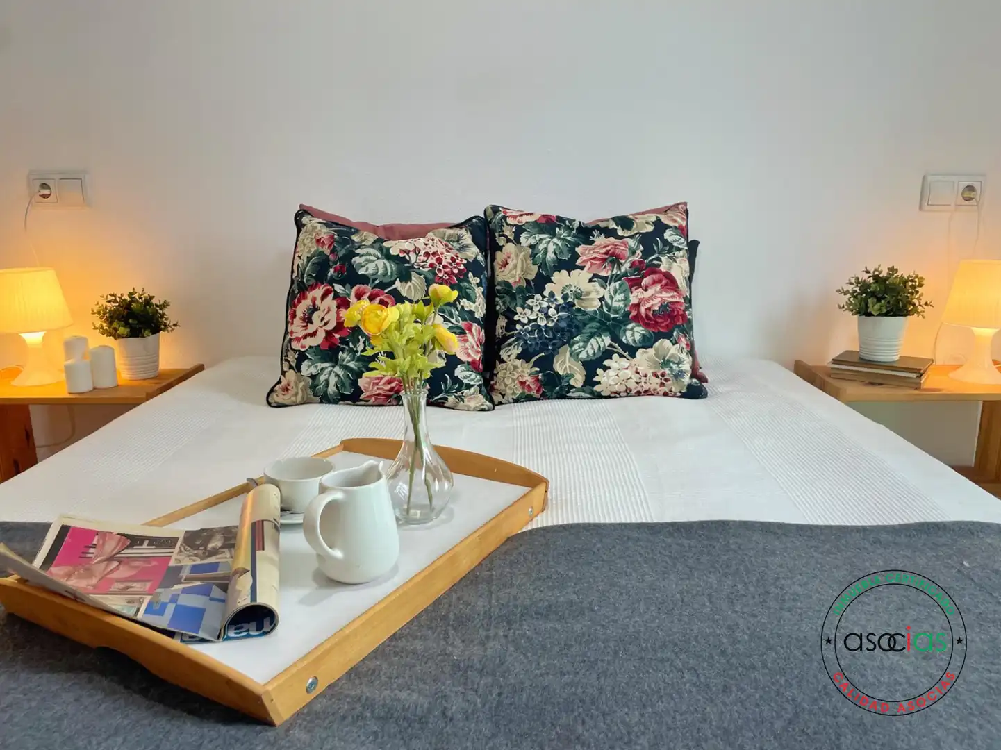 Bedroom of Flat for sale in Gijón   with Heating, Parquet flooring and Storage room