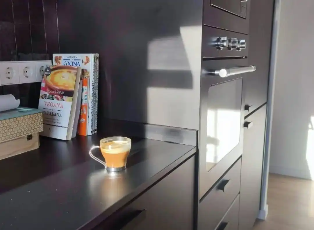 Cocina de Ático en venta en Esplugues de Llobregat con Aire acondicionado, Calefacción y Terraza