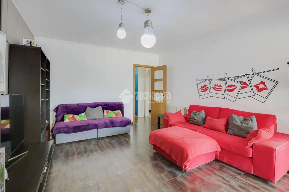 Sala d'estar de Pis en venda en Sabadell amb Aire condicionat