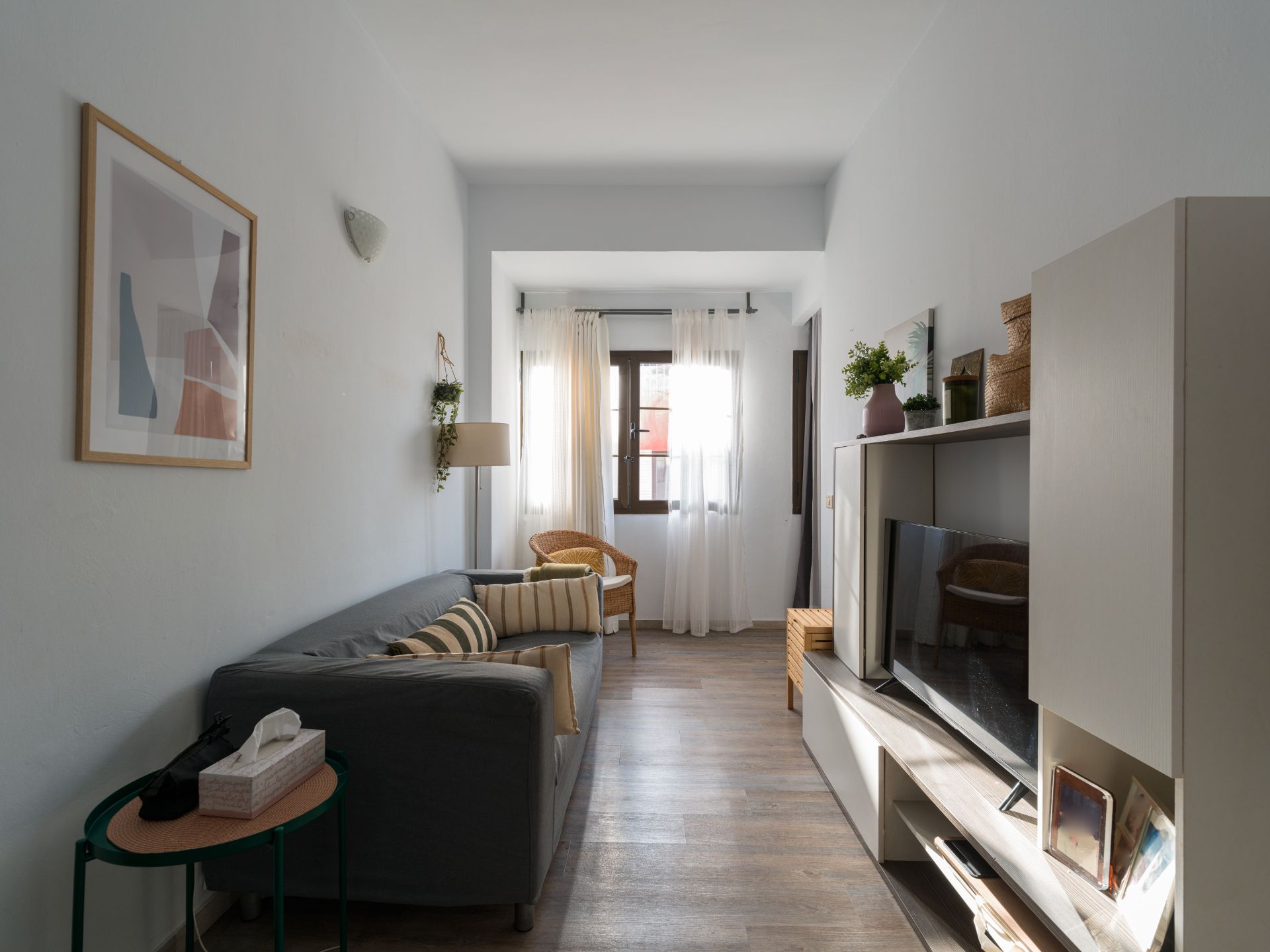 Sala de estar de Apartamento en venta en Las Palmas de Gran Canaria con Amueblado