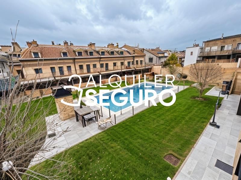 Garden of Flat to rent in Valdeolmos-Alalpardo  with Air Conditioner, Heating and Terrace