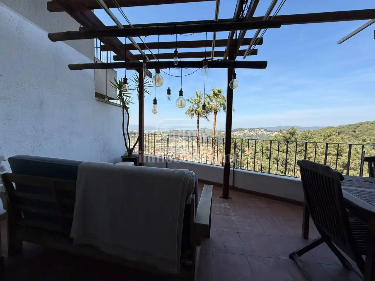 Terrassa de Casa o xalet en venda en Blanes amb Aire condicionat, Calefacció i Jardí privat