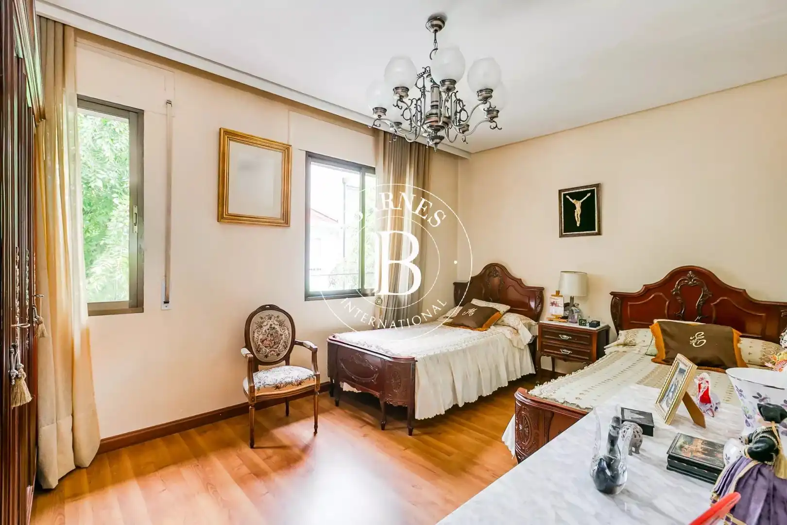 Dormitori de Casa o xalet en venda en Madrid amb Aire condicionat, Calefacció i Jardí privat